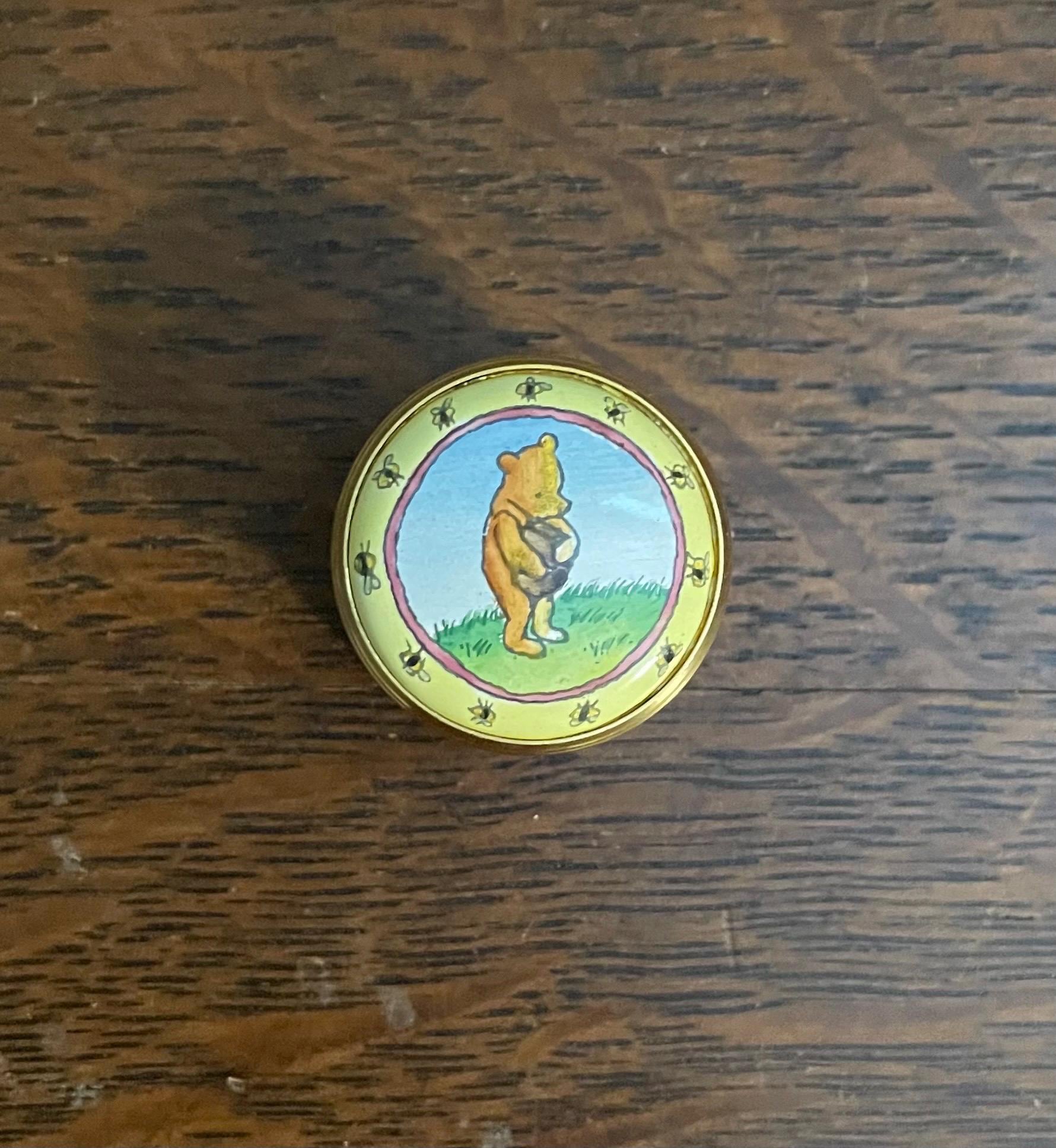 Pooh Halcyon Winnie Days the Box Enamel Enamels Classic Disney The 