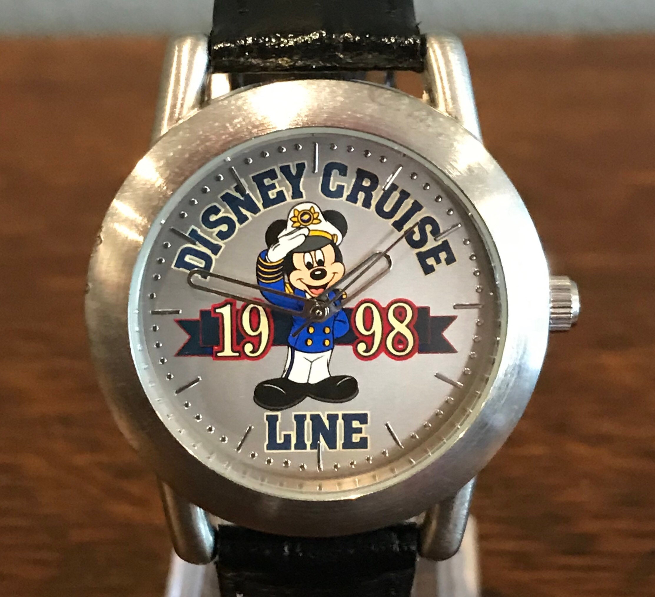 ミッキー時計リミテッドコレクション 1998年 1998 Disney Cruise Line Captain Mickey Watch- Vintage Unisex
