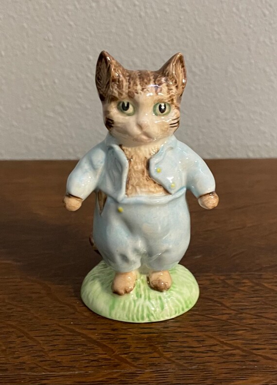   ロイヤルアルバート　Tom Kitten Royal Albert Tom Kitten – Beatrix Potter Figurines.