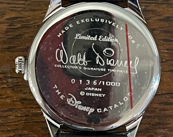 Disney Catalog Exclusive Limited Edition Walt Disney and