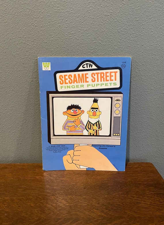 Sesame Street Finger Paint Set for Toddlers Kids -- Pack of 4
