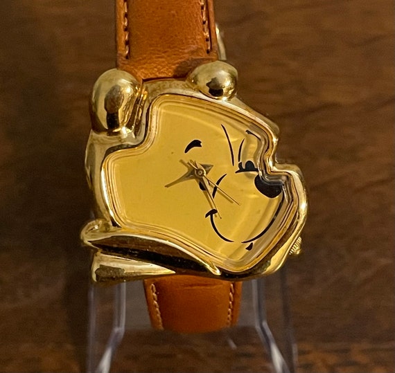 1990's Disney Time Works Winnie the Pooh Face Wri… - image 1