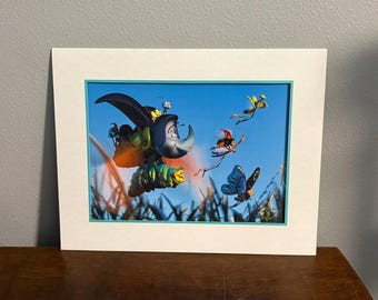 1999 Disney Store Exclusive A Bug’s Life Lithograph- Vintage Pixar’s A Bug’s Life Lithograph Print