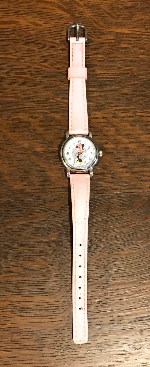 Disney Store Minnie Mouse Wristwatch- Vintage Wom… - image 6
