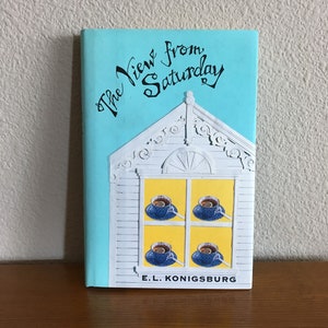 1996 First Edition, Third Printing of A View From Saturday by E.L. Konigsburg- 1997 Newbery Medal Winner