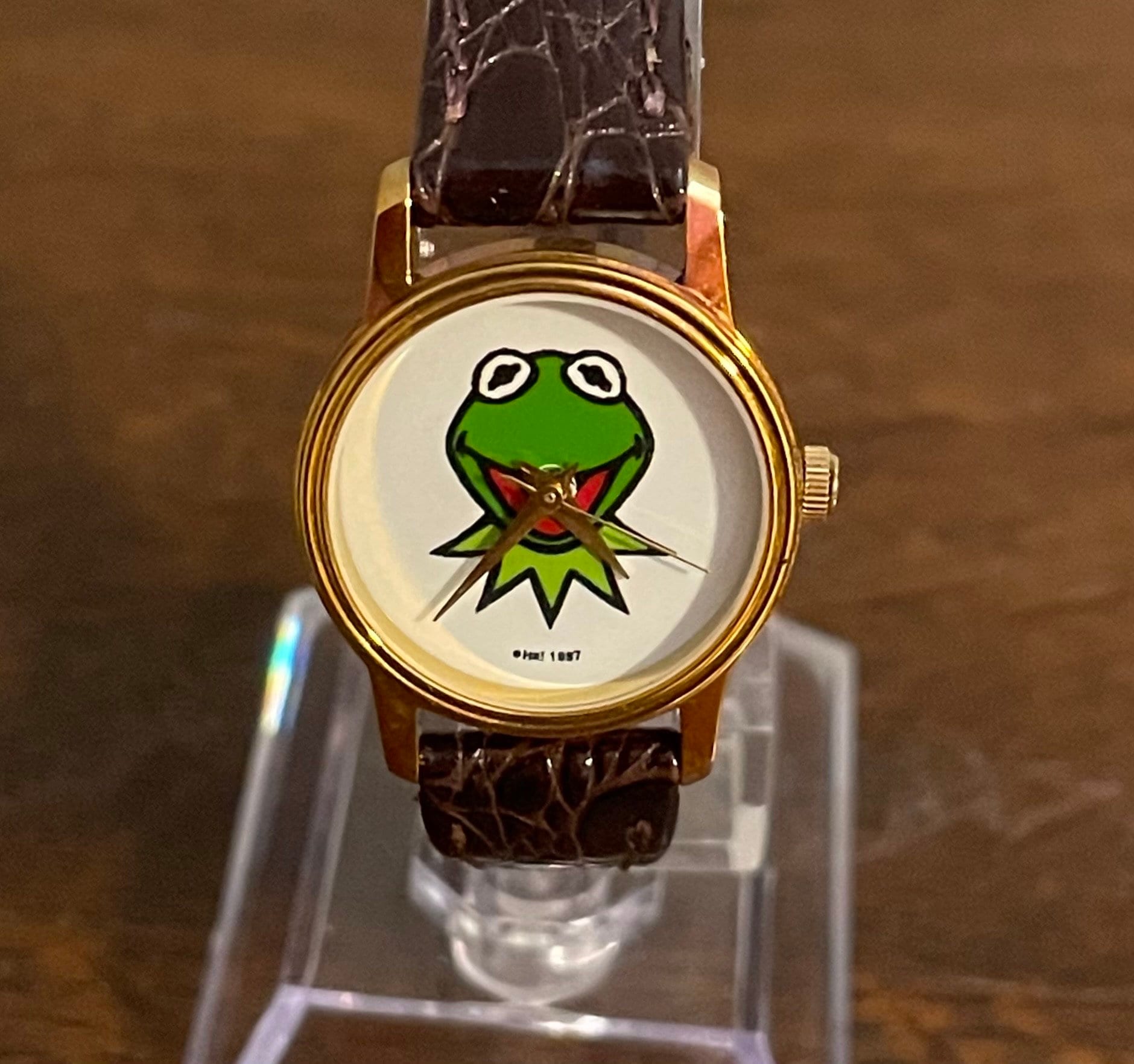 1987 Henson Associates Kermit the Frog Wristwatch- Vintage Women's