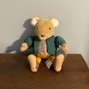 1990’s Eden Toys Beatrix Potter Samuel Whiskers Doll- Vintage The World of Peter Rabbit Stuffed Toy