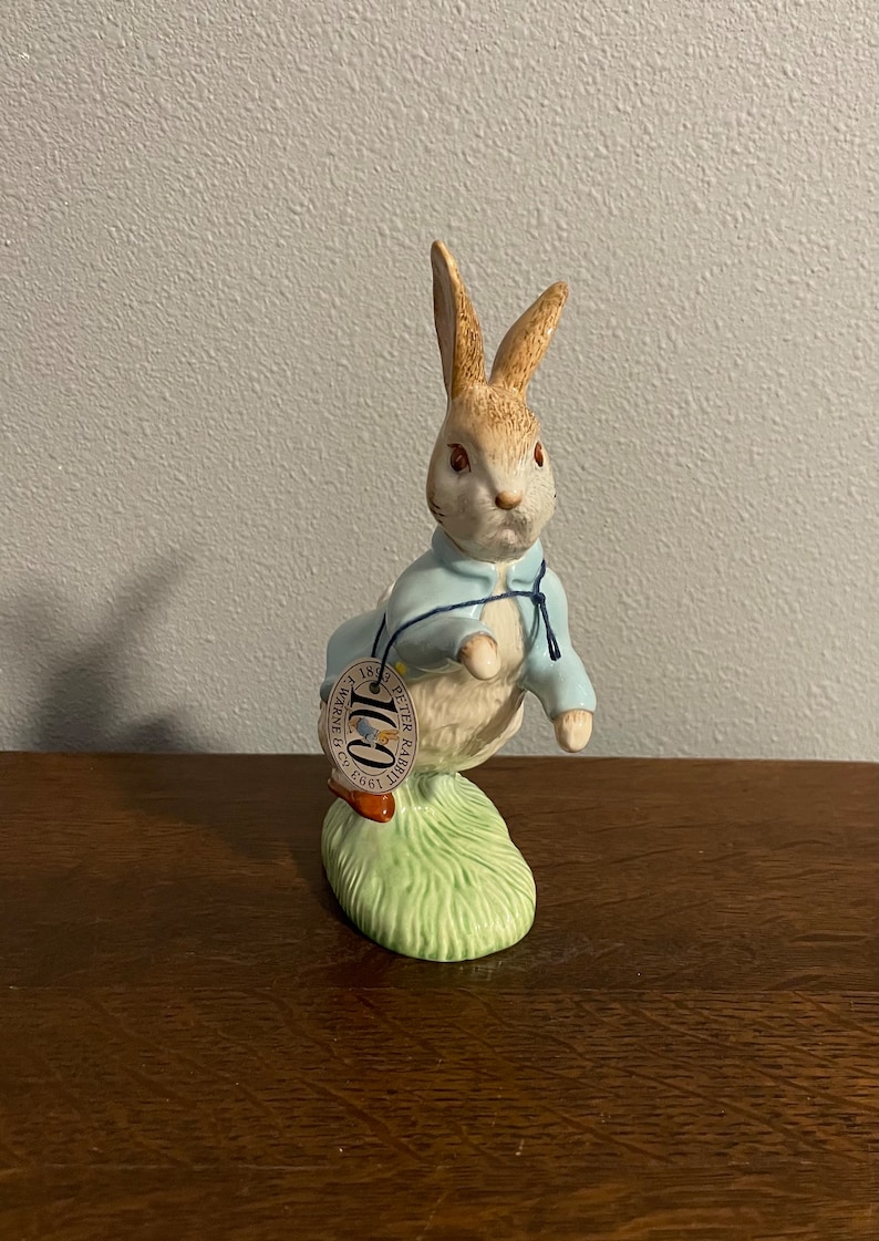 Peter Rabbit 100th Anniversary - Beatrix Potter Figurine- Royal Doulton ...