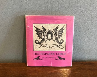 First Printing of 1980 Reprint of The Hapless Child by Edward Gorey- 1980 First Printing, Hardcover Edition