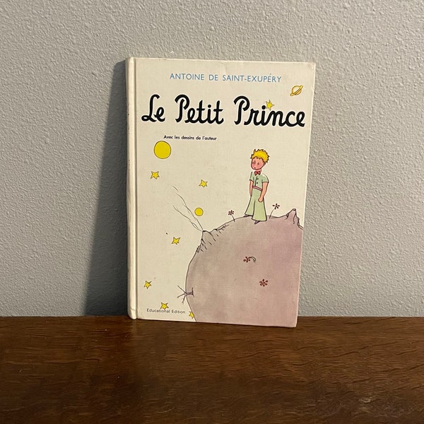 Educatieve editie uit 1970 van Le Petit Prince van Antoine De Saint-Exupéry