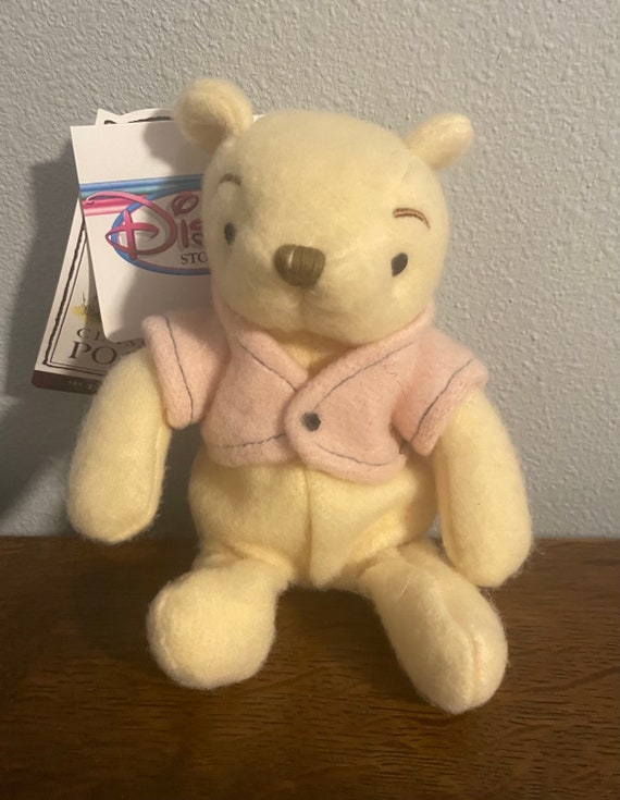 1990年代のディズニーストアのクラシックなくまのプーさんのビーニー