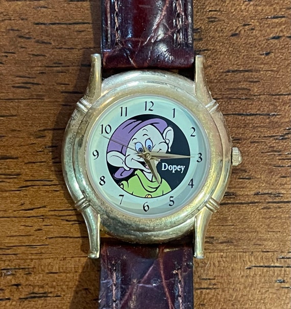 1990’s Disney Catalog Exclusive Dopey  Watch- Vint