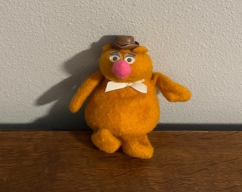 1979 Fisher Price Fozzie Bear Beanbag Toy- Vintage Fisher Price