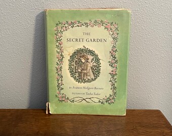 1962 Edition of The Secret Garden by Frances Hodgson Burnett, Illustrated by Tasha Tudor