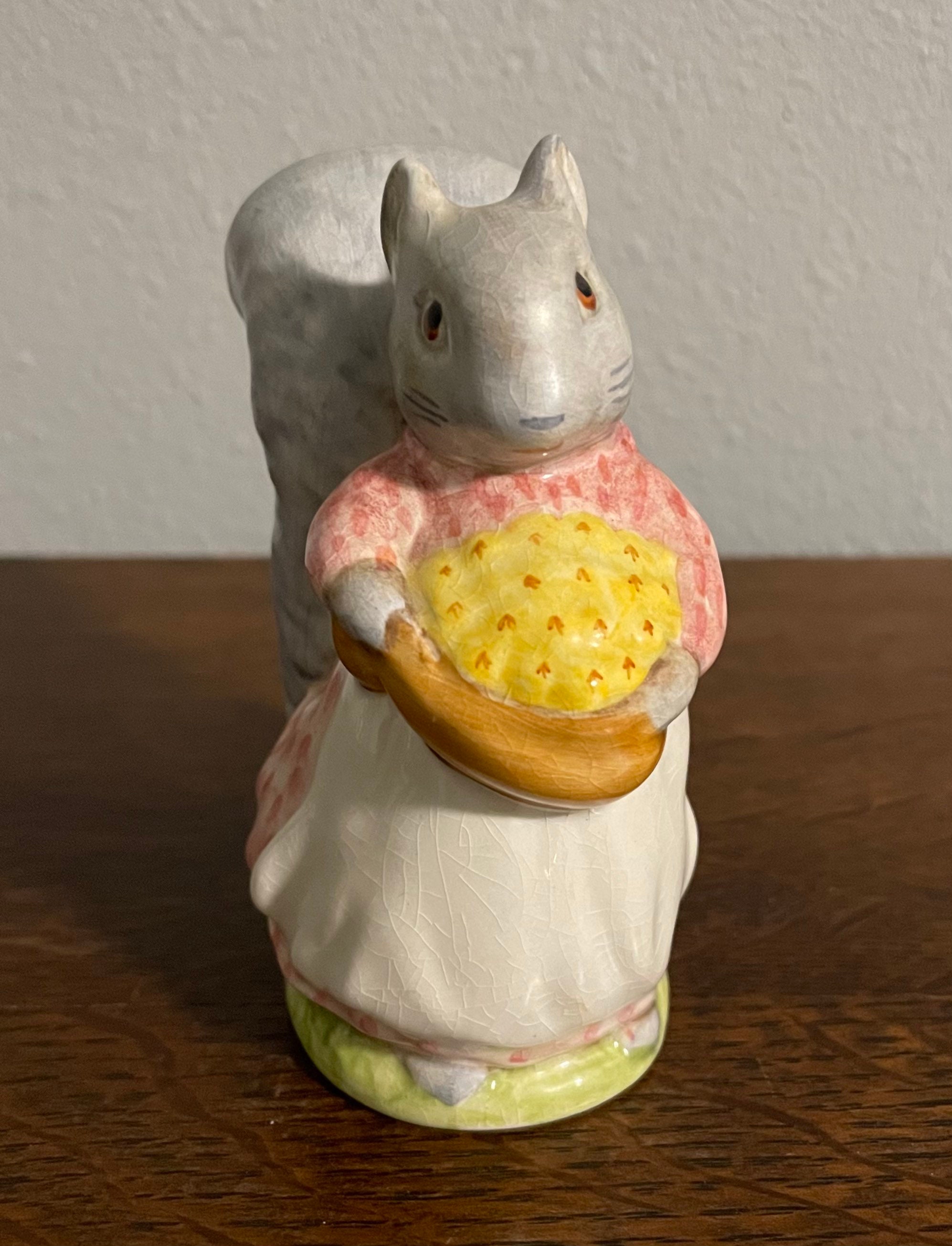 BESWICK ENGLAND Goody Tiptoes 陶器オブジェ Goody Tiptoes- Bp2a Beatrix Potter Figurine, F. Warne & Co