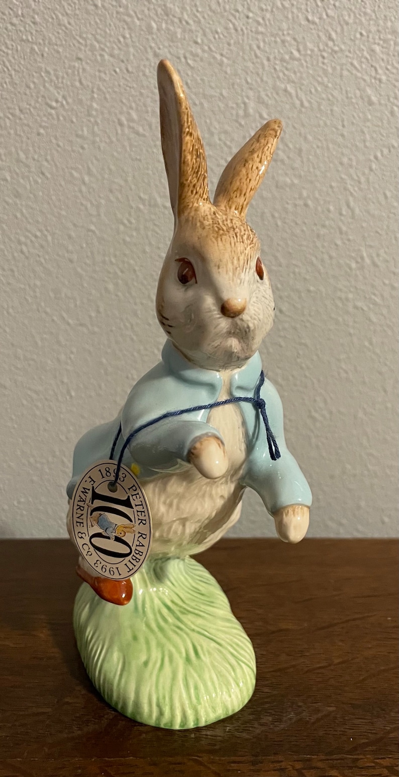 Peter Rabbit 100th Anniversary - Beatrix Potter Figurine- Royal Doulton ...