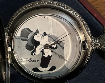 Mikey Mouse Collector's Pocket Watches - Very Rare Never Been Used