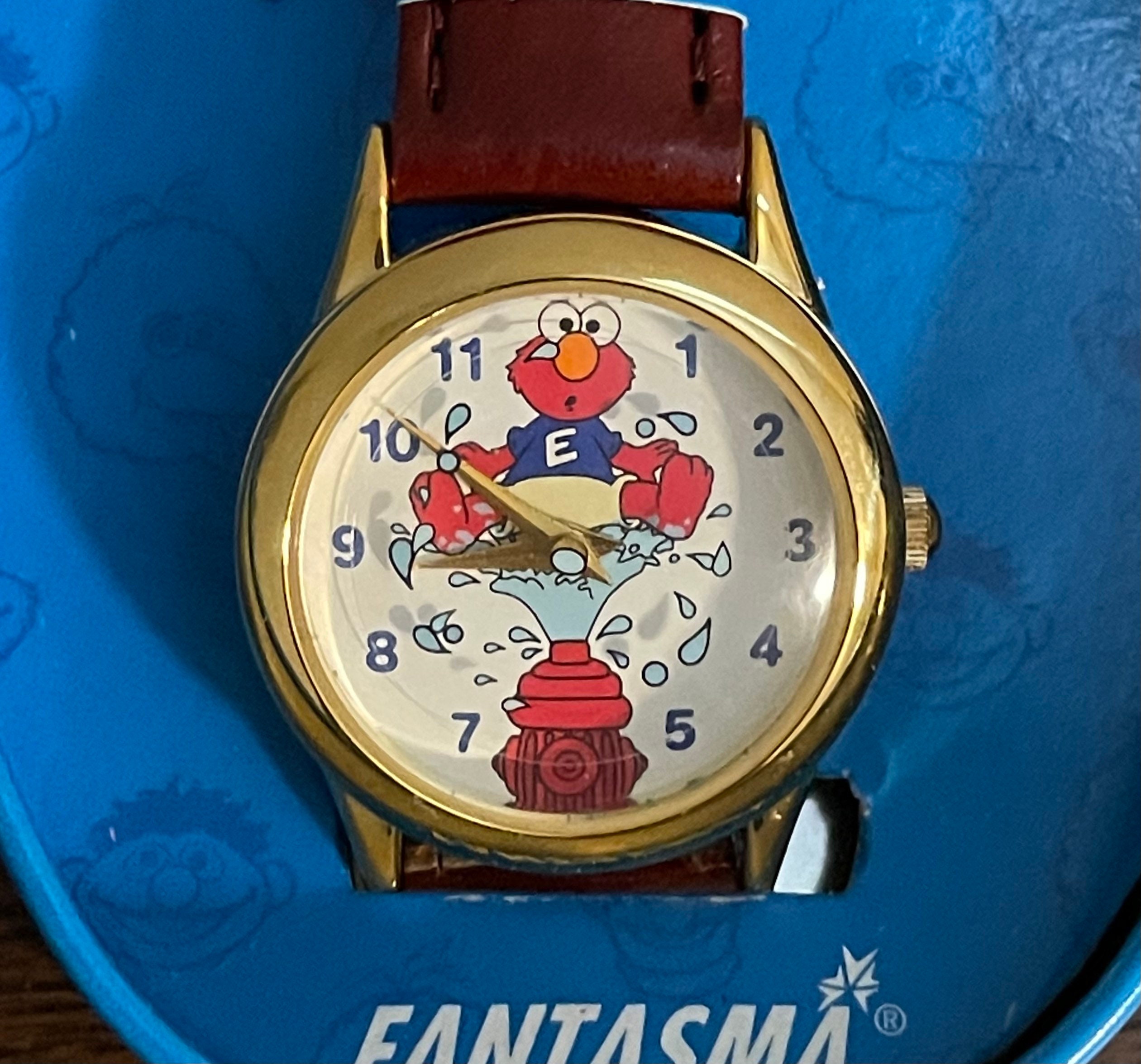 1995 Fantasma Elmo Watch Vintage Womens Sesame Street Elmo Etsy
