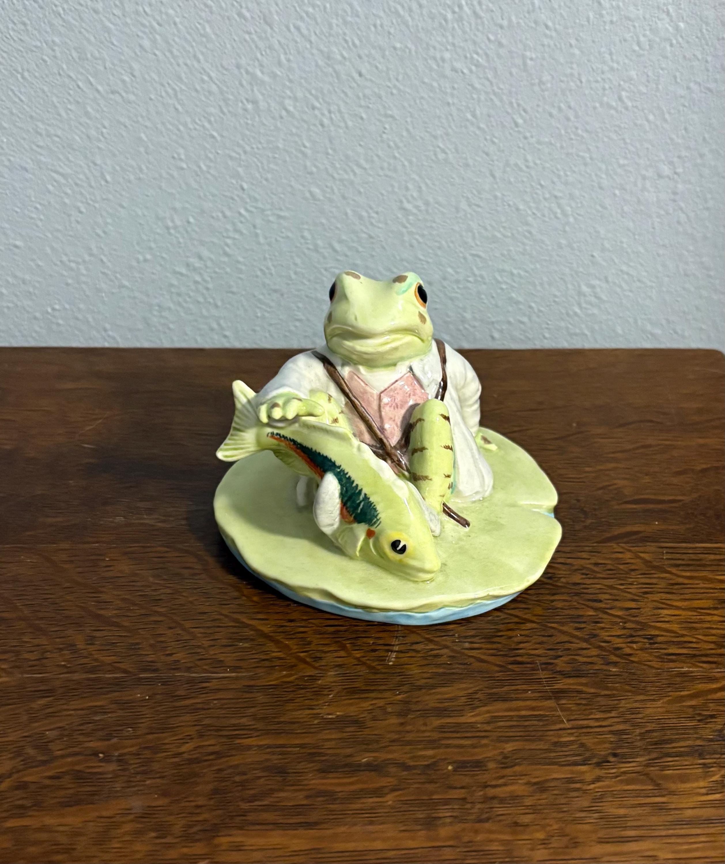 Mr. Jeremy Fisher Beatrix Potter Figurine - Etsy