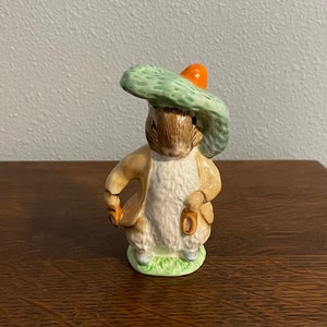 Benjamin Bunny- Beatrix Potter Figurine- Beswick, England, Copyright 1948