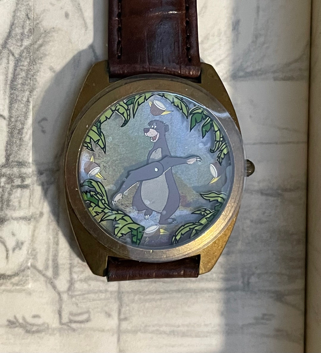 ディズニーストア　ジャングルブック　限定時計 1990's Disney Watch Collectors Club Series II the Jungle Book