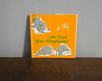 1976 Erste Ausgabe, früher Druck eines Auges für Elefanten von William Steig