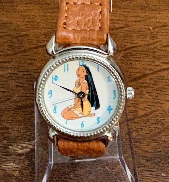 1990's Disney Store Exclusive Pocahontas Watch - Vintage Women’s Disney Pocahontas Watch