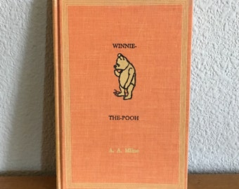 Vintage Copy of Winnie the Pooh by A.A. Milne, Illustrations by E.H. Shepherd- 1961 Hardback Edition of Winnie the Pooh