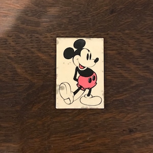 1970’s Mickey Mouse Pocket Mirror- Vintage Disney Mickey Mouse Pocket Mirror