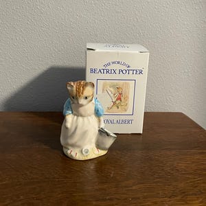 Ribby och Patty Pan - Beatrix Potter-figur - Royal Albert, England, copyright 1991