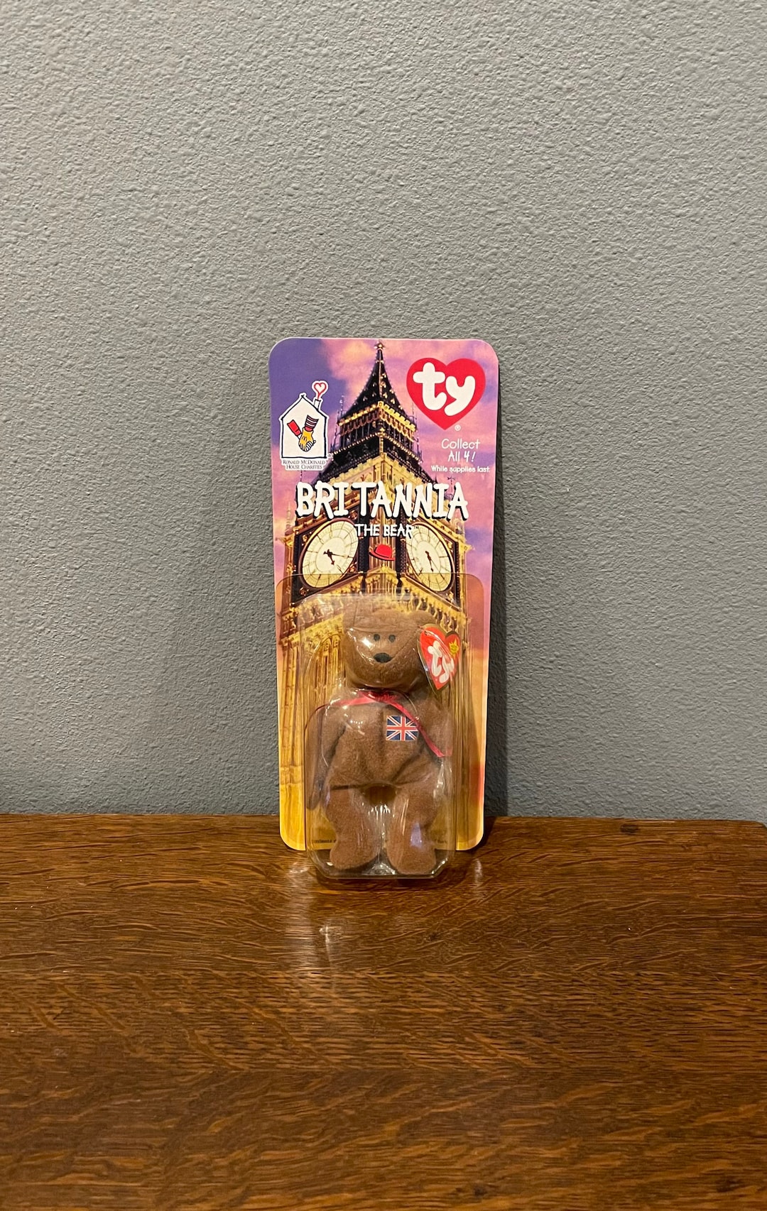 1999 Mcdonald's Ty Beanie Baby “britannia