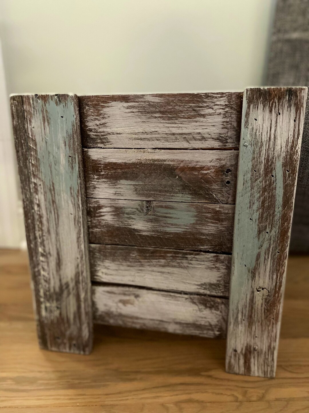 Pencil Tree Box wood Christmas Tree Box Collar Tree Skirt Etsy