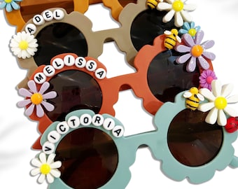 Personalized Name Girl's Sunglasses, Toddler Gift, Kids Gift, Personalized Birthday Party Favors