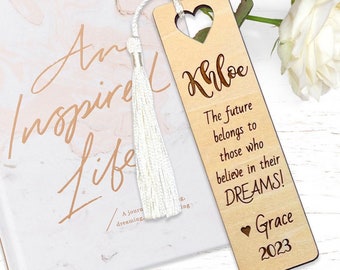 Graduation Gifts for Her | Personalized bookmark