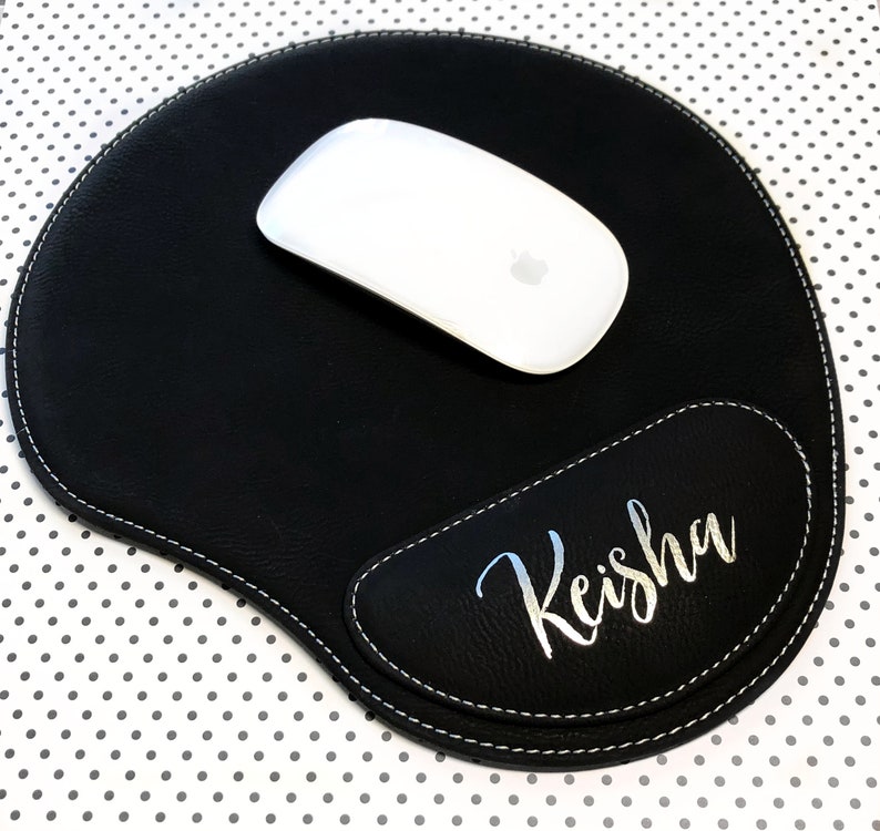 Mouse Pad With Wrist Support Personalized Mouse Pad Mouse Etsy