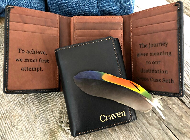 personalized wallet for father's day