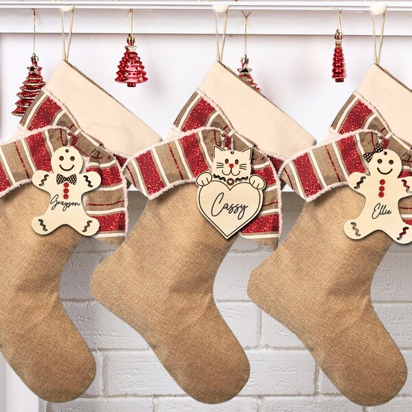 Gingerbread Stocking Etsy