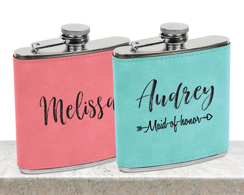 Groomsmen Flask Set Engraved Flask Monogrammed Flask Etsy Canada