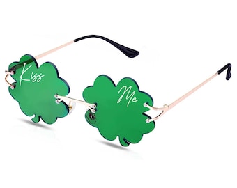 Shamrock Sunglasses Personalized