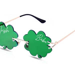 St. Patrick's Day Glasses Personalized