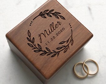 Premium PU Leather Double Ring Box for Wedding Engagement Ceremony Gift Box DesignSter Blue Bearer Ring Box Premium PU Leather Double Ring Box for Wedding Engagement Ceremony Gift Box DesignSter Blue Bearer Ring Box