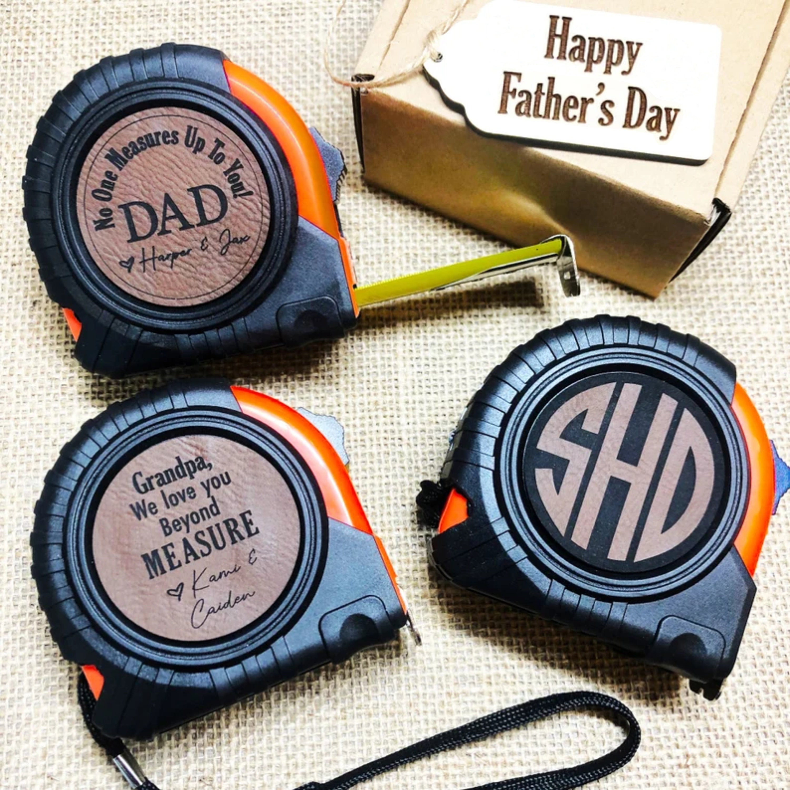 Personalized Tape Measure, Personalized Gift for Father's Day, Father's Day  Gift, Gift for Grandparent, Personalized Tools, Gift From Kids 