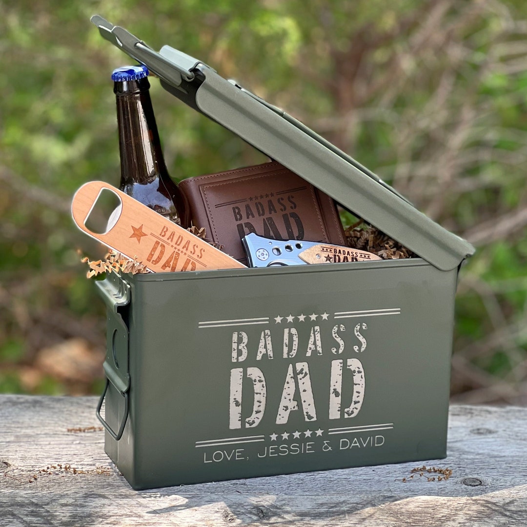 Father's Day Gifts Personalized Ammo Box Gift for Dad Etsy