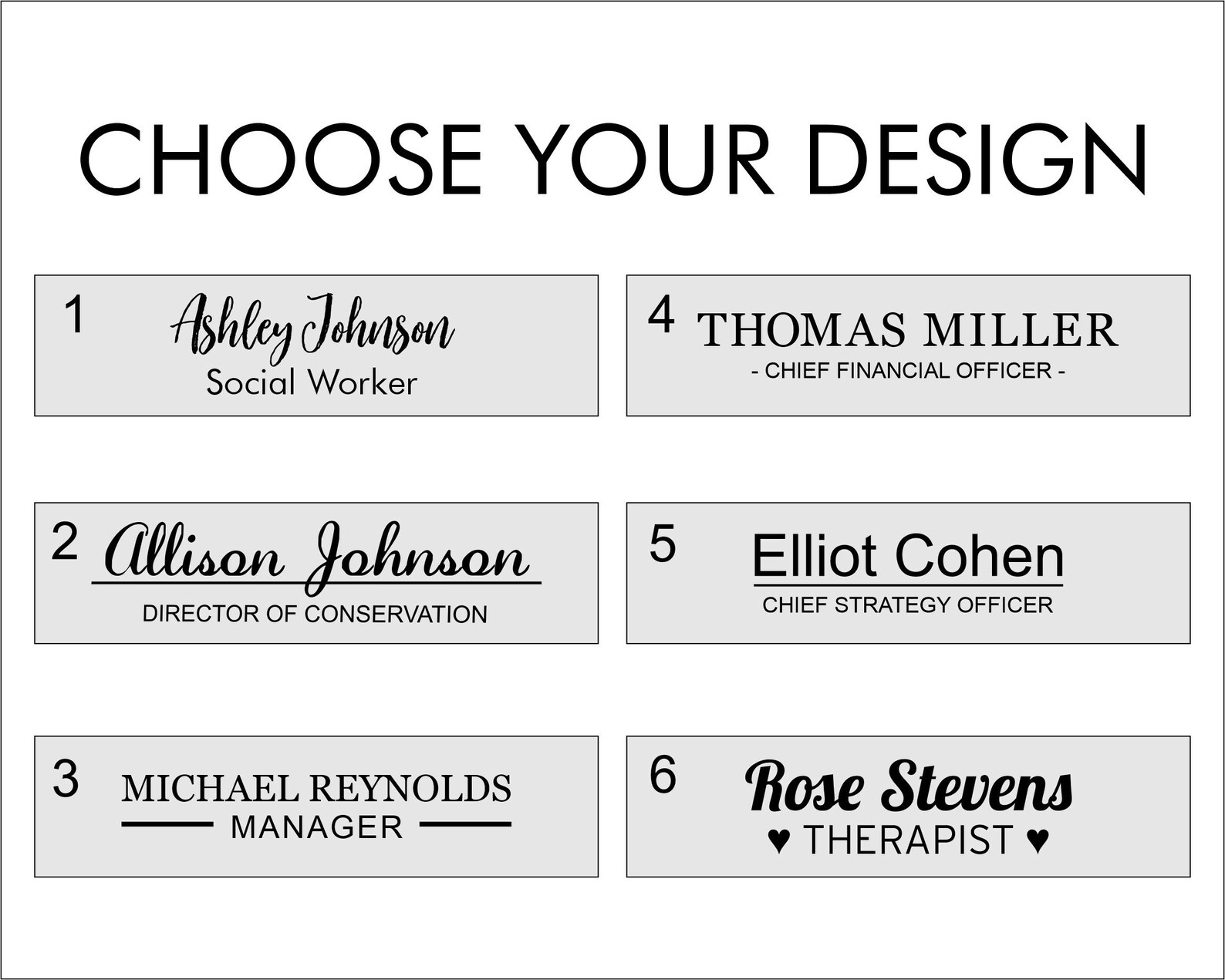 Wooden Desk Name Plate With Business Card Holder Etsy