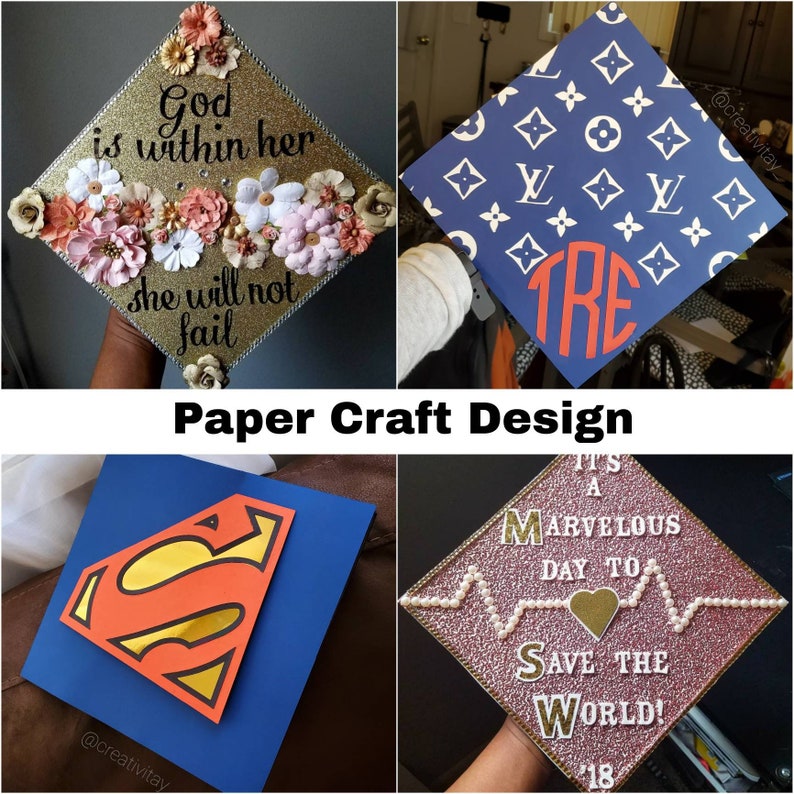 Graduation Cap Topper, Customized Graduation Cap Topper, Personalized Graduation Cap Topper , Class of 2024 zdjęcie 3