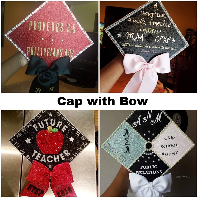 Graduation Cap Topper, Customized Graduation Cap Topper, Personalized Graduation Cap Topper , Class of 2024 zdjęcie 6