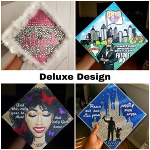 Graduation Cap Topper, Customized Graduation Cap Topper, Personalized Graduation Cap Topper , Class of 2024 zdjęcie 5