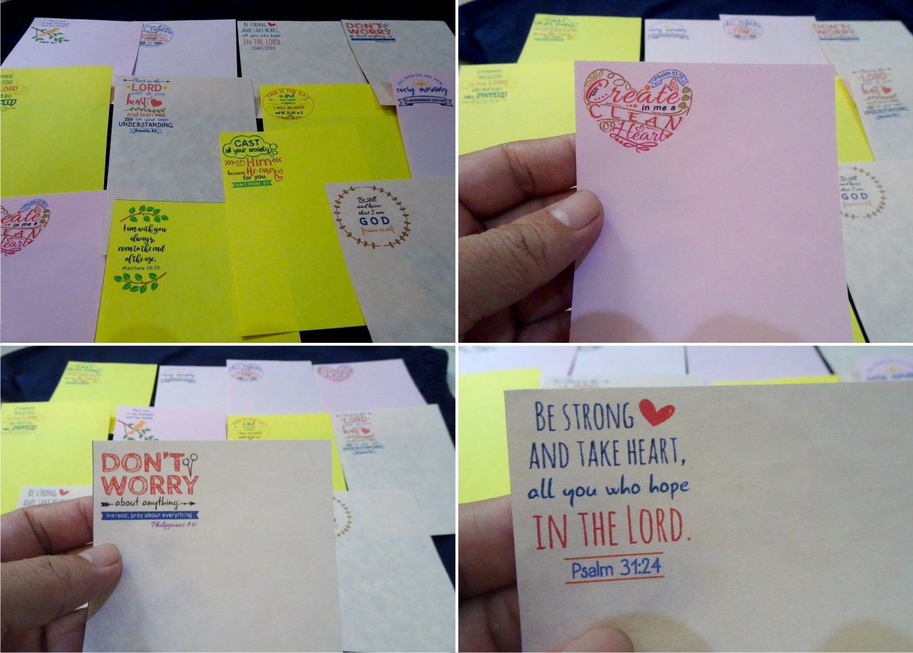 Printable Scriptual Thinkpad 12 Bible Verse Notepad Templates, Printable Christian Stationery Sheet ...