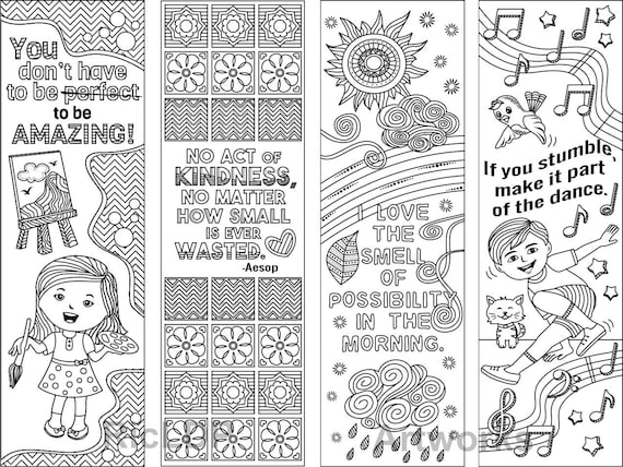 8 Coloring Bookmarks About Reading Cute Markers With Images 