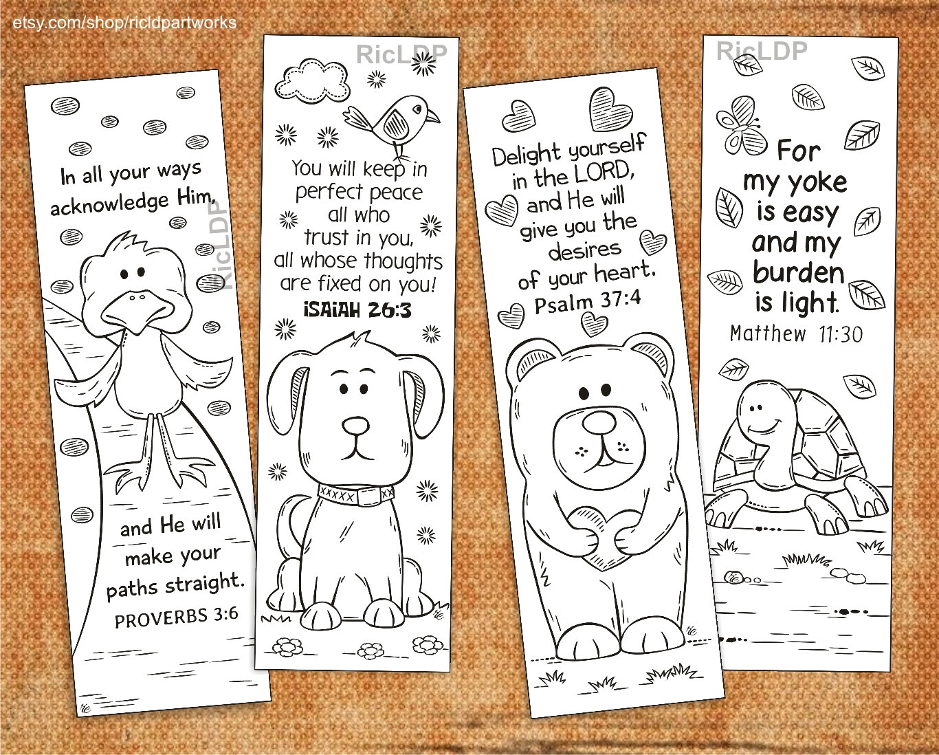 Bookmarks for Kids Children (60 Pack)- Animal Religious NIV Bible Cards -  Lion Bee Frog Owl Sheep - John 3:16 Christian Gifts Wall Room Decor